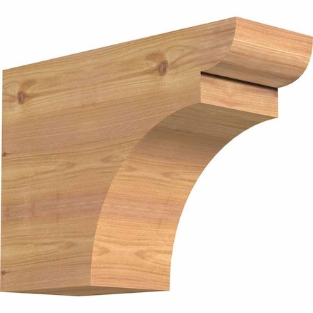 Ekena Millwork Yorktown Smooth Rafter Tail, Western Red Cedar, 5 1/2"W x 12"H x 16"L RFT06X12X16YOR00SWR